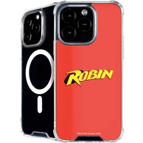 DC Comics Robin Official Logo iPhone 16 Pro MagSafe Case